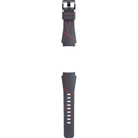 Тъмно сива силиконова каишка за Samsung Gear S3 Arik Levy