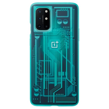 Quantum Bumper Case за Oneplus 8T (Cyborg Cyan)