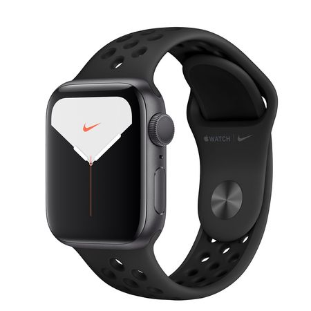 Apple Watch Nike Space Gray Case/Anthracite Black Sport Band 44mm Series 5