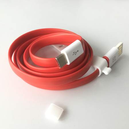 USB-C кабел за OnePlus 3 Flat Red
