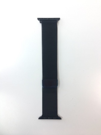 44mm space black milanese loop