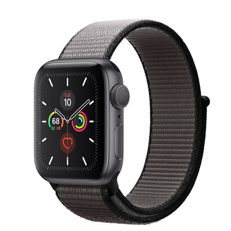 Apple Watch Space Gray Aluminum Case/Anchor Gray Sport Loop 40mm Series 5