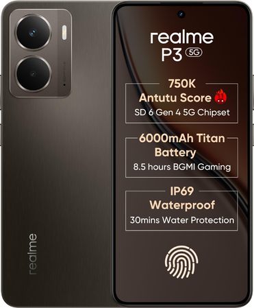 Realme P3 5G 256GB + 8GB RAM