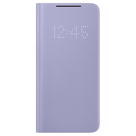 Smart LED View Cover калъф за Samsung Galaxy S21 - Violet