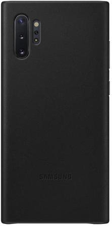 Кожен кейс Leather Cover за Samsung Galaxy Note 10+ plus - black