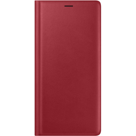Leather Wallet Cover за Samsung Galaxy Note 9 - red