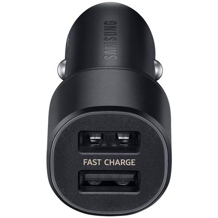 Зарядно за кола Samsung Fast Car Charger Dual Port (15W)