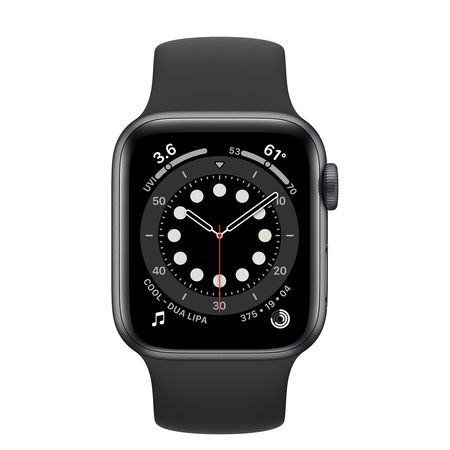 Apple Watch SE Space Gray Aluminum Case with Midnight Sport Band 40mm
