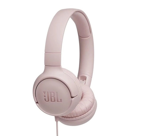 Слушалки JBL T500 HEADPHONES - pink