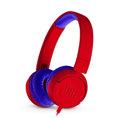 Слушалки JBL JR300 HEADPHONES - red