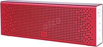 Xiaomi MI Bluetooth Speaker Square Box - red
