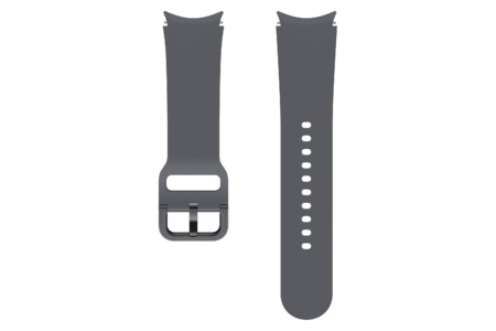 Силиконова каишка Bracelet Sport Band за Samsung Galaxy Watch 5 40/44mm S/M - Graphite