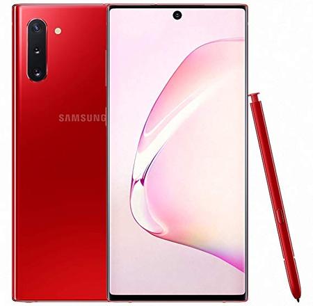 Samsung Galaxy Note 10 256GB + 8GB RAM Dual Sim Aura Red