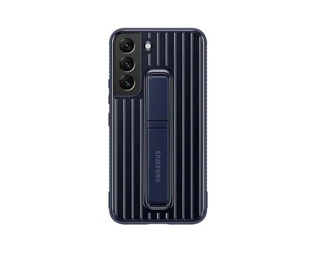 Protective Standing Cover за Samsung Galaxy S22 - Navy