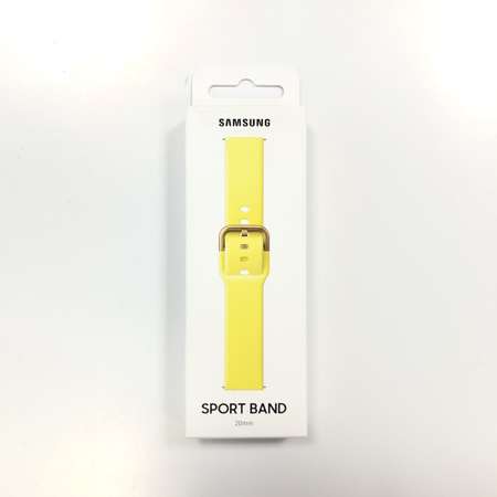 Силиконова каишка за Samsung Galaxy Watch Active R500 20mm - Yellow