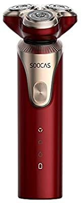 Xiaomi Електрическа самобръсначка SOOCAS S3 Electric Shaver - Red