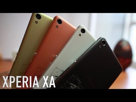 Xperia XA видео ревю