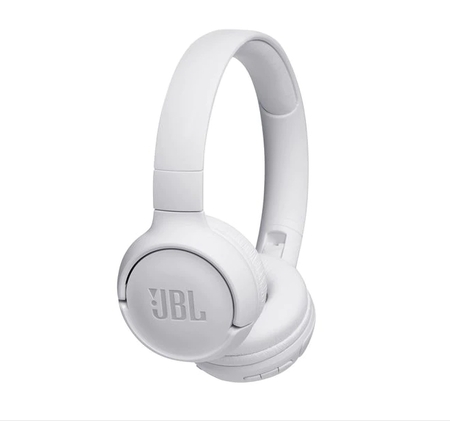 Bluetooth слушалки JBL T510BT headphones - white