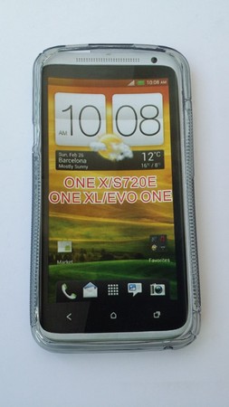 Силиконов гръб за HTC One X