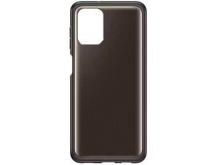 Soft Clear Cover кейс за Samsung Galaxy A12 - Black