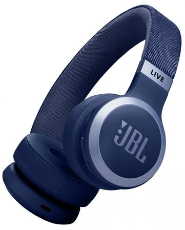 Bluetooth слушалки JBL Live 670 NC headphones - Blue