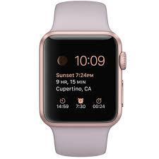 apple watch rose gold lavender sport band
