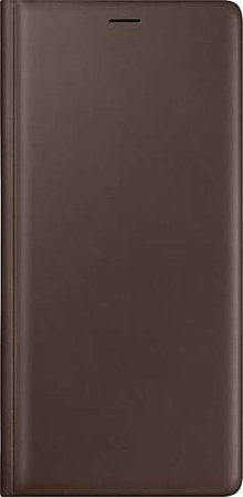 Leather Wallet Cover за Samsung Galaxy Note 9 - brown