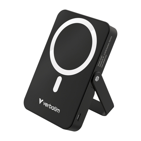 Verbatim Charge'n'Go Power Bank 10000 mAh Magnetic Wireless - Black