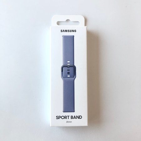 Силиконова каишка за Samsung Galaxy Watch Active R500 20mm - Violet