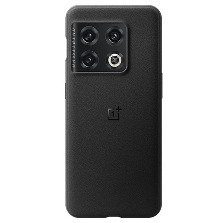 Sandstone Bumper Case за Oneplus 10 Pro - Black