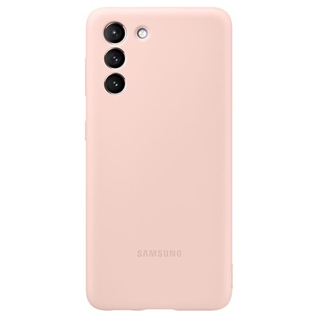 Silicone Cover кейс за Samsung Galaxy S21 - Pink