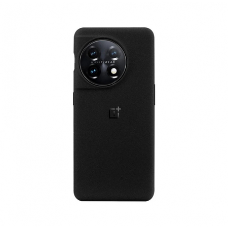 Sandstone Bumper Case за Oneplus 11 5G - Black