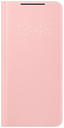 Smart LED View Cover калъф за Samsung Galaxy S21+ plus - Pink