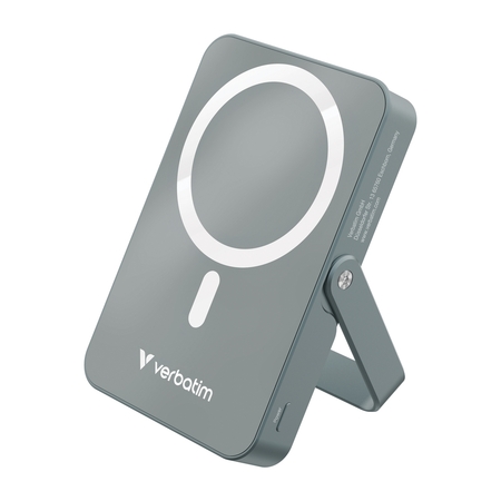 Verbatim Charge'n'Go Power Bank 10000 mAh Magnetic Wireless - Gray