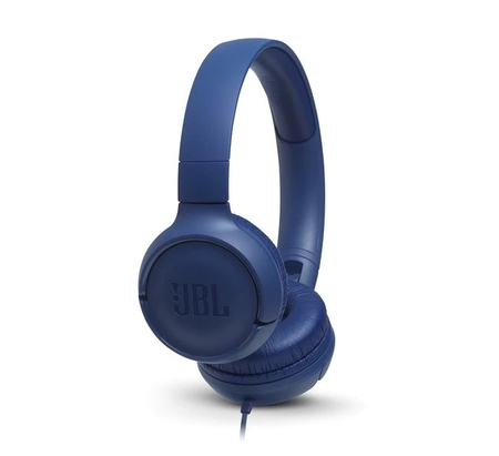 Слушалки JBL T500 HEADPHONES - blue