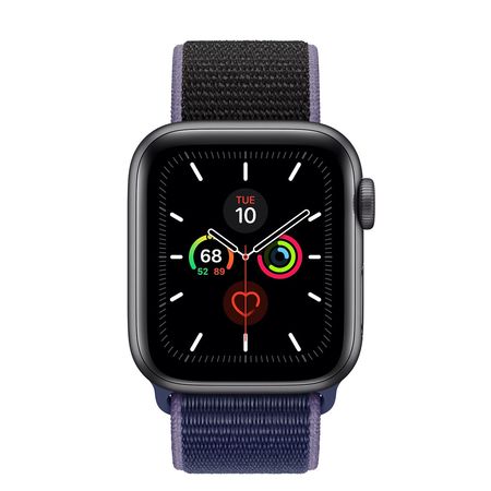 apple watch midnight blue sport loop