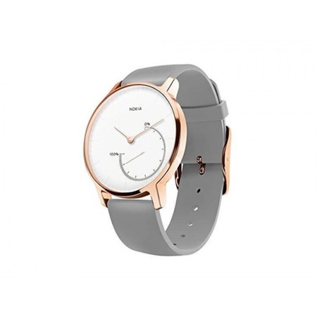 nokia steel hr rose gold hybrid smartwatch