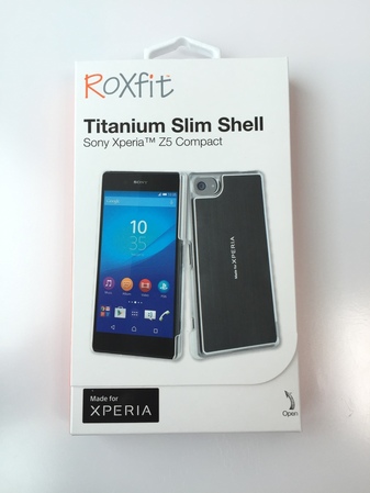 Titanium Slim Shell Roxfit кейс за Xperia Z5 compact