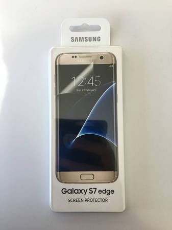 Оригинален протектор от фолио за Samsung Galaxy S7 edge (2бр)