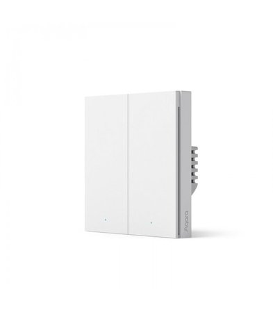 Aqara Smart Wall Switch H1 EU (No Neutral, Double Rocker)