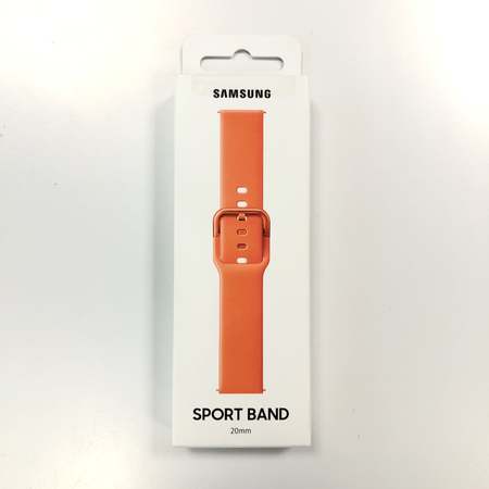 Силиконова каишка за Samsung Galaxy Watch Active R500 20mm - Orange