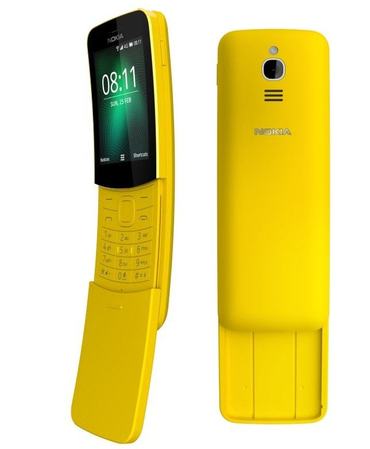 Nokia 8110 4G (2018) Yellow