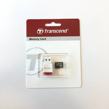 Micro SD Transcend 8GB със USB Reader