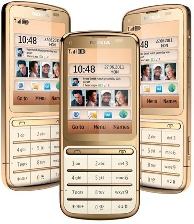 Nokia C3-01 Gold Edition