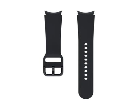 Силиконова каишка Bracelet Sport Band за Samsung Galaxy Watch 4 40/44mm S/M - Black
