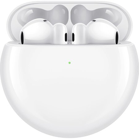 Bluetooth TWS слушалки Huawei FreeBuds 4 - Ceramic White