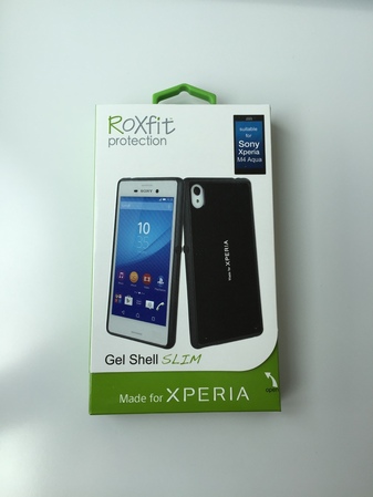 Gel Shell Slim Roxfit кейс за Sony Xperia M4 Aqua