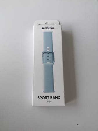 Силиконова каишка за Samsung Galaxy Watch Active R500 20mm - Blue