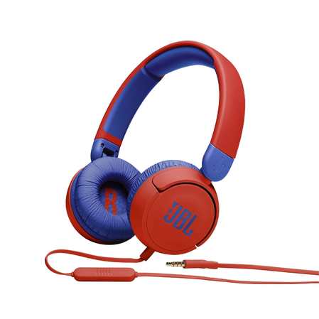 Слушалки JBL JR310 HEADPHONES - red