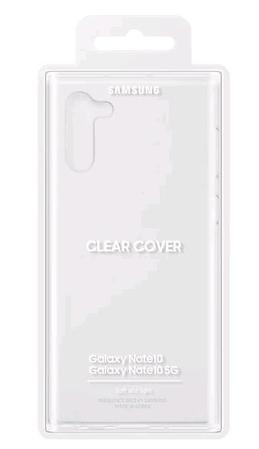 Clear Cover силиконов кейс за Samsung Galaxy Note 10